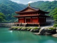 泰剧甜宠爱情剧封面，清新明亮的泰国校园与都市场景